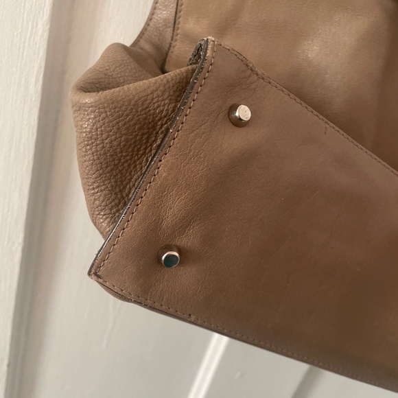 Furla Greta Taupe Leather Tote Bag - Picture 4 of 6